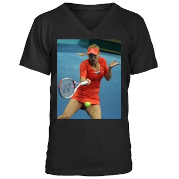 Caroline Wozniacki Men's V-Neck T-Shirt