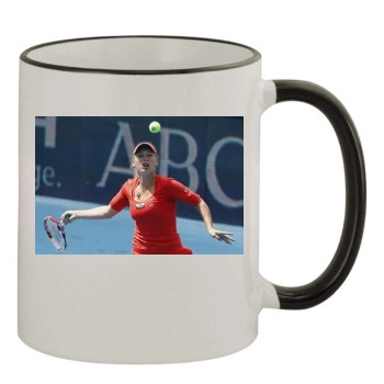 Caroline Wozniacki 11oz Colored Rim & Handle Mug