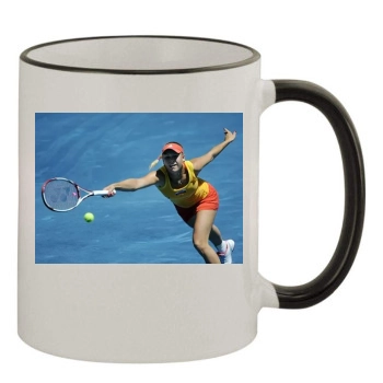 Caroline Wozniacki 11oz Colored Rim & Handle Mug