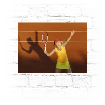 Caroline Wozniacki Metal Wall Art