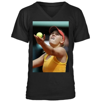 Caroline Wozniacki Men's V-Neck T-Shirt