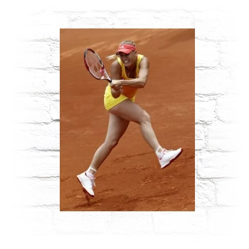 Caroline Wozniacki Metal Wall Art