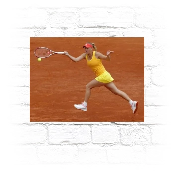 Caroline Wozniacki Metal Wall Art