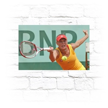 Caroline Wozniacki Metal Wall Art