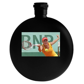 Caroline Wozniacki Round Flask