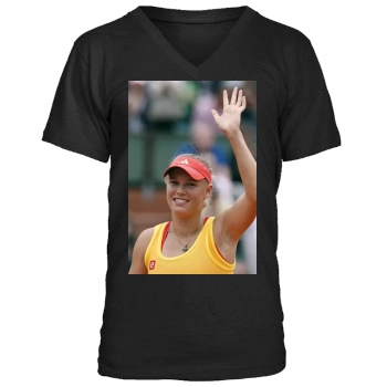 Caroline Wozniacki Men's V-Neck T-Shirt