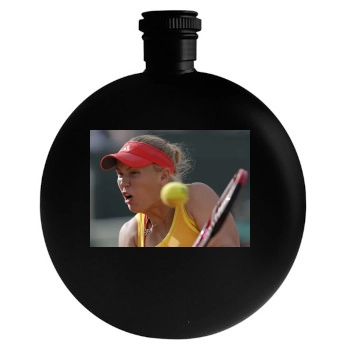 Caroline Wozniacki Round Flask