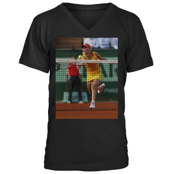 Caroline Wozniacki Men's V-Neck T-Shirt