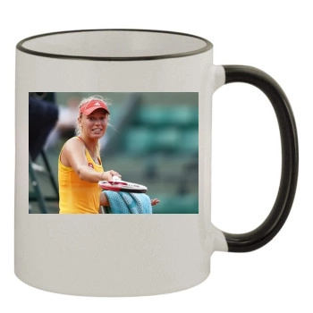 Caroline Wozniacki 11oz Colored Rim & Handle Mug