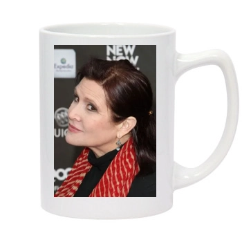 Carrie Fisher 14oz White Statesman Mug