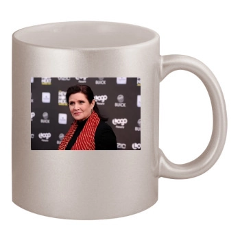 Carrie Fisher 11oz Metallic Silver Mug