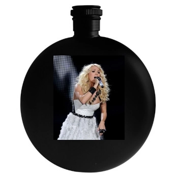 Carrie Underwood Round Flask