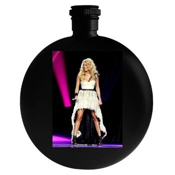 Carrie Underwood Round Flask