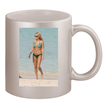 Carrie Underwood 11oz Metallic Silver Mug