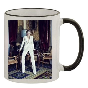 Cate Blanchett 11oz Colored Rim & Handle Mug