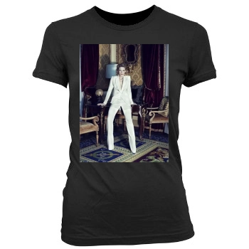 Cate Blanchett Women's Junior Cut Crewneck T-Shirt