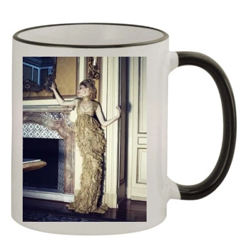 Cate Blanchett 11oz Colored Rim & Handle Mug