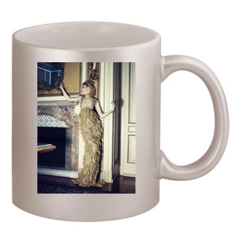 Cate Blanchett 11oz Metallic Silver Mug