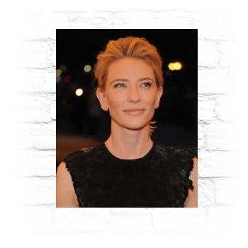 Cate Blanchett Metal Wall Art