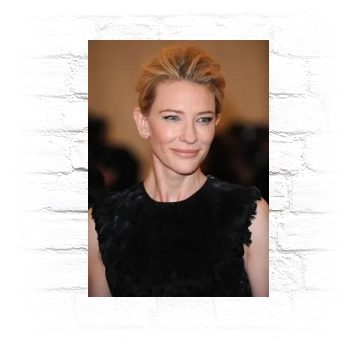 Cate Blanchett Metal Wall Art