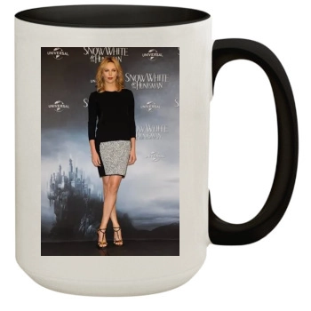 Charlize Theron 15oz Colored Inner & Handle Mug