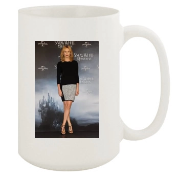 Charlize Theron 15oz White Mug