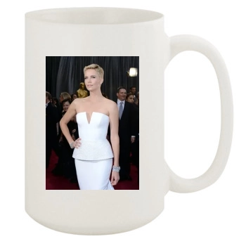 Charlize Theron 15oz White Mug