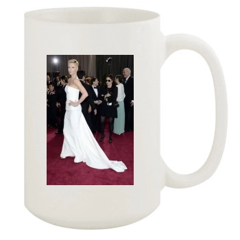 Charlize Theron 15oz White Mug