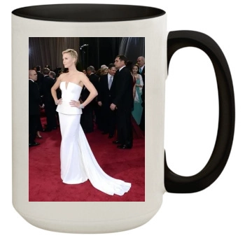 Charlize Theron 15oz Colored Inner & Handle Mug