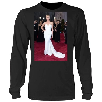 Charlize Theron Men's Heavy Long Sleeve TShirt