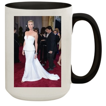 Charlize Theron 15oz Colored Inner & Handle Mug