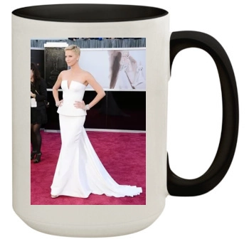 Charlize Theron 15oz Colored Inner & Handle Mug