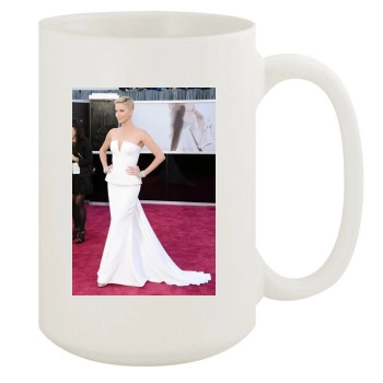 Charlize Theron 15oz White Mug