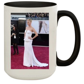 Charlize Theron 15oz Colored Inner & Handle Mug