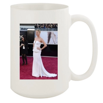 Charlize Theron 15oz White Mug