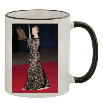 Charlize Theron 11oz Colored Rim & Handle Mug