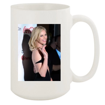 Charlize Theron 15oz White Mug