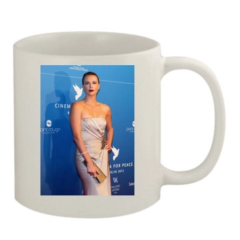 Charlize Theron 11oz White Mug