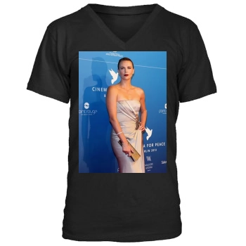 Charlize Theron Men's V-Neck T-Shirt