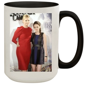 Charlize Theron 15oz Colored Inner & Handle Mug