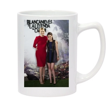 Charlize Theron 14oz White Statesman Mug