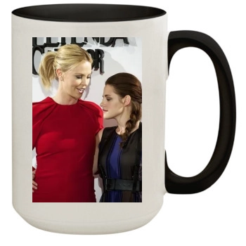 Charlize Theron 15oz Colored Inner & Handle Mug