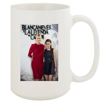 Charlize Theron 15oz White Mug