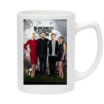 Charlize Theron 14oz White Statesman Mug