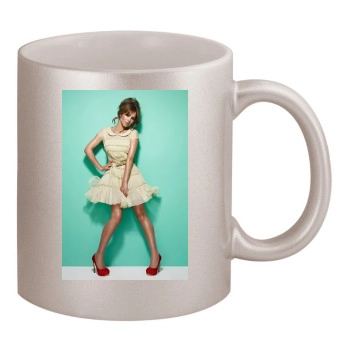 Cheryl Cole 11oz Metallic Silver Mug