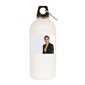 Cheryl Cole White Water Bottle With Carabiner