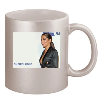 Cheryl Cole 11oz Metallic Silver Mug