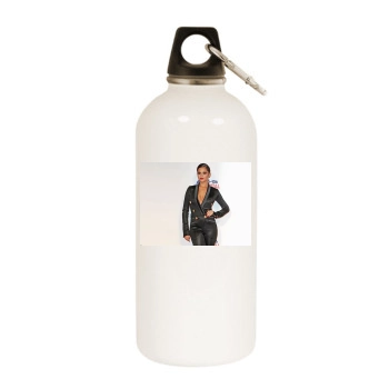 Cheryl Cole White Water Bottle With Carabiner