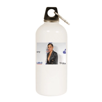 Cheryl Cole White Water Bottle With Carabiner