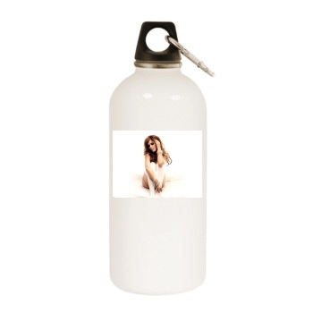 Cheryl Cole White Water Bottle With Carabiner